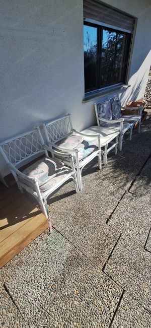 Gartenstühle mit Tisch Bild 3