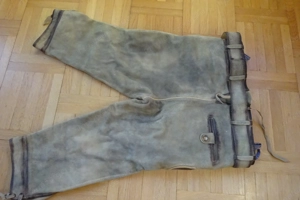 zillertahler Lederhose mit Messertasche