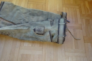 Zillertahler Lederhose mit Messertasche Bild 5