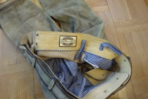 zillertahler Lederhose mit Messertasche Bild 4