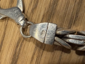 Königskette 925er Silber 8mm breit & 60cm lang  Bild 3