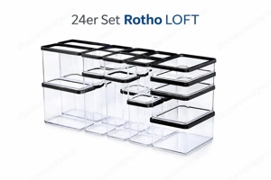 Rotho Loft - 24 tlg. Vorratsdosen | NEU Bild 2