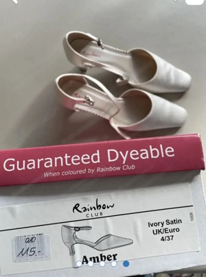  Wunderschönes Brautkleid gr 36 in Champagner   inkl. Jäckchen, Stola, Schleier & Schuhe (Gr. 37) Bild 5