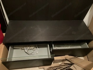 schwarzes TV-Möbel   Sideboard günstig abzugeben Bild 2