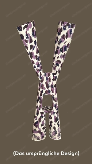 Skulpturale Stehleuchte   handgefertigtes Unikat   kostenlos an guten Platz Bild 3