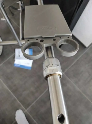 JuCad Drive Edelstahl Elektro Golftrolley  Bild 3