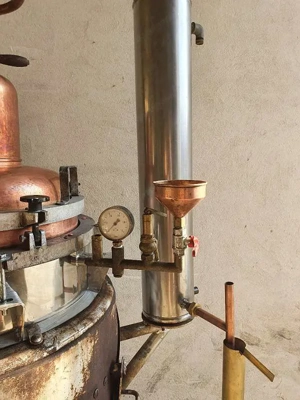 Jessernigg Schnapsbrennanlage Wasserbad Bild 9