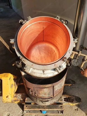 Jessernigg Schnapsbrennanlage Wasserbad Bild 2