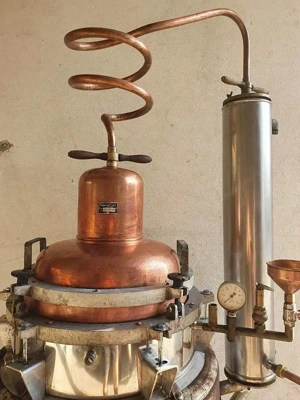 Jessernigg Schnapsbrennanlage Wasserbad Bild 8