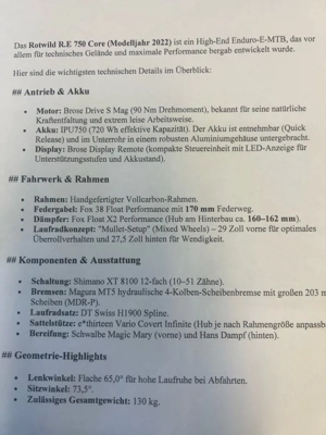 Rotwild R.E. Core Bj.22 Bild 6