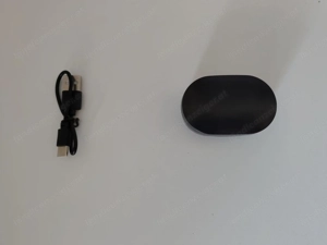 Bluetooth True Wireless Kopfhörer Schwarz   Neu mit Ladecase Bild 4