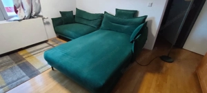 Grüne Couch in gutem Zustand  Bild 5