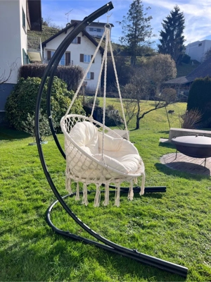 xxl Hängesessel mit Gestell Bild 3
