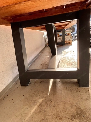 Teak Holz Tisch Bild 4