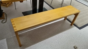 Esstisch aus Buche mit eingesetzten Ästen und Steinen,Epoxidharz, Stahl Mittelfuss + passende Bank Bild 9