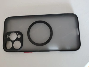 iPhone MagSafe Handyhülle Schwarz Transparent   Stoßfest & Slim Bild 2