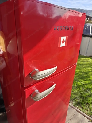 Retro Kühl Gefrier Kombination Kühlschrank Gefrierschrank Bild 2