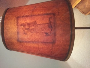 Stehlampe, Leuchte mit Patina