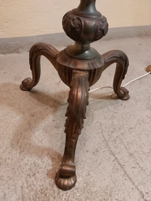 Stehlampe, Leuchte mit Patina Bild 3