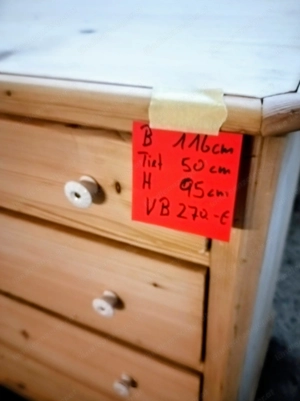 Weichholz Kommode  Bild 2