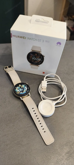 Huawei Watch GT3, Lederarmband 42mm Bild 4