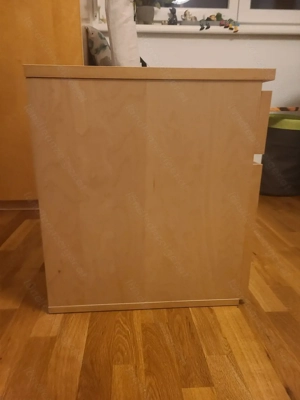 Malm Rollcontainer mit Schublade und Fach für Register, ohne Rollen Bild 3