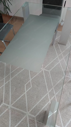Glas Esstisch - 160x90 Bild 4