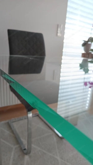 Glas Esstisch - 160x90 Bild 6