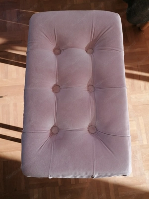 Hocker rosa gold für Schminktisch... 