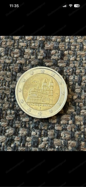 2 Euro Umlaufmünze Deutschland 2021