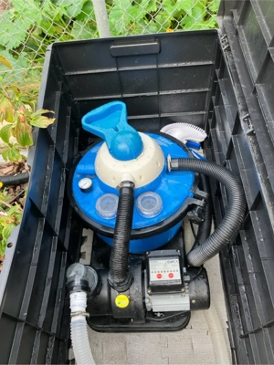 Pool Komplettset mit allem Zubehoer Bild 3