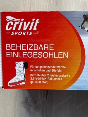 Beheizbare Einlegesohlen NEU!! Bild 2