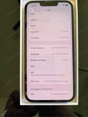 iPhone 13 top Zustand Bild 5