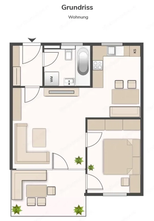 2 Zimmer Wohnung mit Balkon in Hard Bild 5