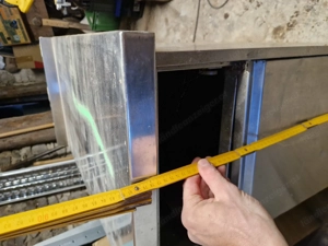 Edelstahl Küche Schrank Untertisch Gastro Chromstahl Bild 4