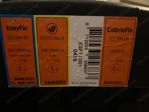 Maxicosi Easyfix, Maxicosi Cabriofix Bild 3