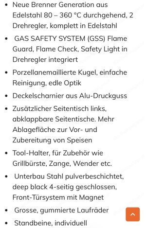 Gasgrill Gas Grill OUTDOORCHEF Arosa Bild 5