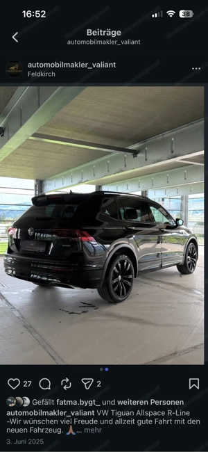 VW Tiguan Allspace 2.0 TDI DSG 4Motion R-Line Bild 2