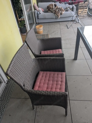 Gartentisch mit Stühlen Bild 3