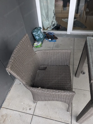 Gartentisch mit Stühlen Bild 4