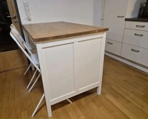 IKEA Kücheninsel + 2 Stühle Bild 5