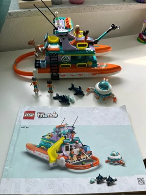 Lego Seerettungsboot 41734 Bild 3