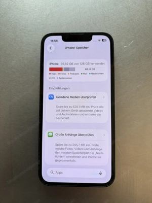 Iphone Mini 13 - Schwarz - 128mb  Bild 4