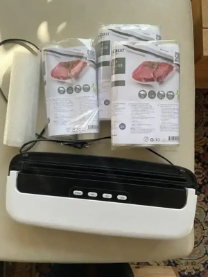 Folienschweissgerät   Vakumiergerät inkl Folienrollen