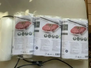 Folienschweissgerät   Vakumiergerät inkl Folienrollen Bild 2