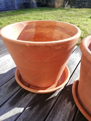 Terracotta Pflanztöpfe 2 Stück 