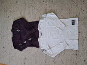 2 tolle Langarmshirts Gr. 10 J.  Volcom  + Gr. L  JORDAN  im Paket, super Zustand