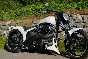 Custom Harley Davidson Softail FXSTC Umbau Bild 3