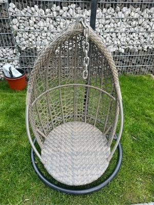 ZU VERSCHENKEN Hängesessel Garten Balkon Bild 2