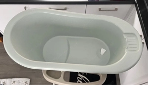 Babybadewanne mit Einsatz Bild 2